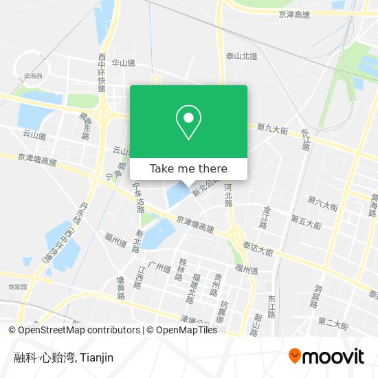 融科·心贻湾 map
