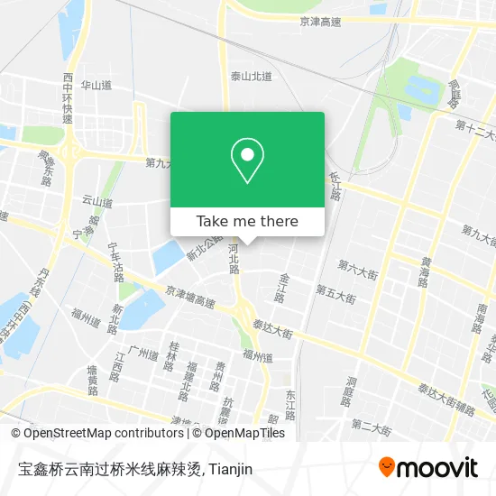 宝鑫桥云南过桥米线麻辣烫 map
