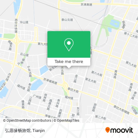 弘愿缘畅旅馆 map
