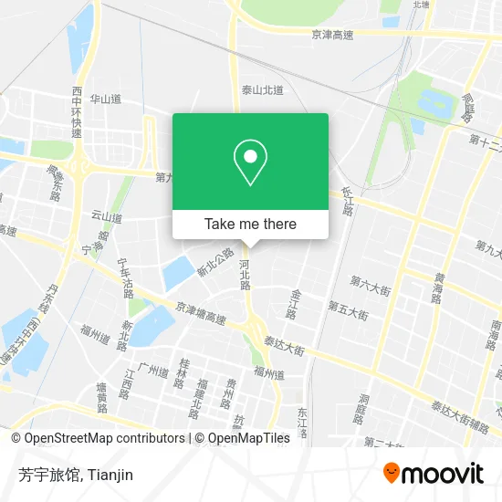 芳宇旅馆 map