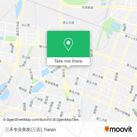 三禾专业美发(三店) map