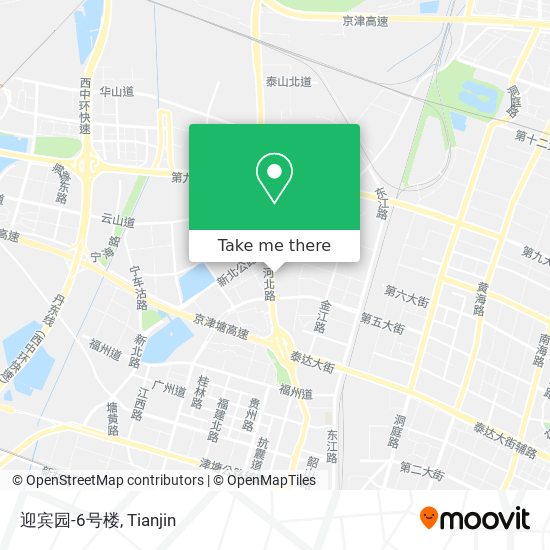 迎宾园-6号楼 map