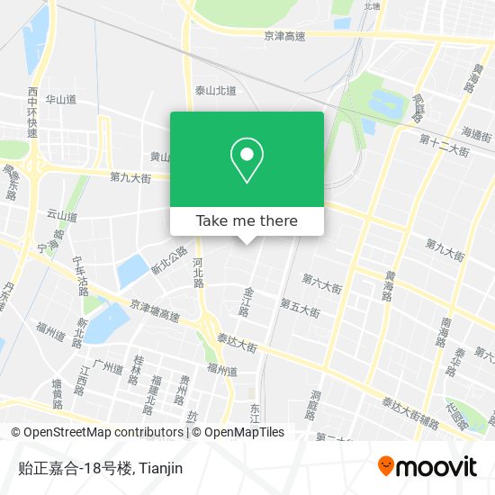 贻正嘉合-18号楼 map