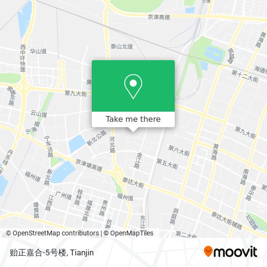 贻正嘉合-5号楼 map