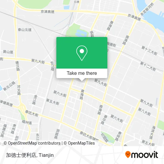 加德士便利店 map
