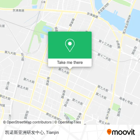 凯诺斯亚洲研发中心 map