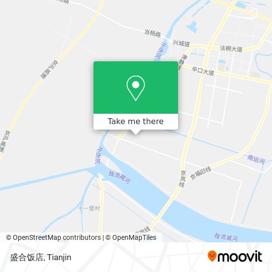 盛合饭店 map