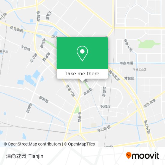 津尚花园 map