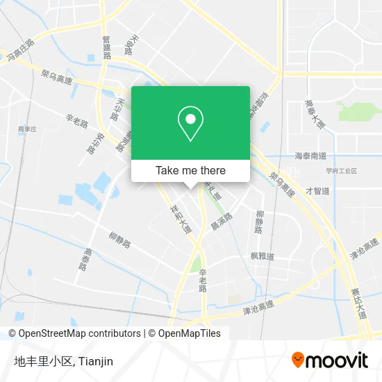 地丰里小区 map