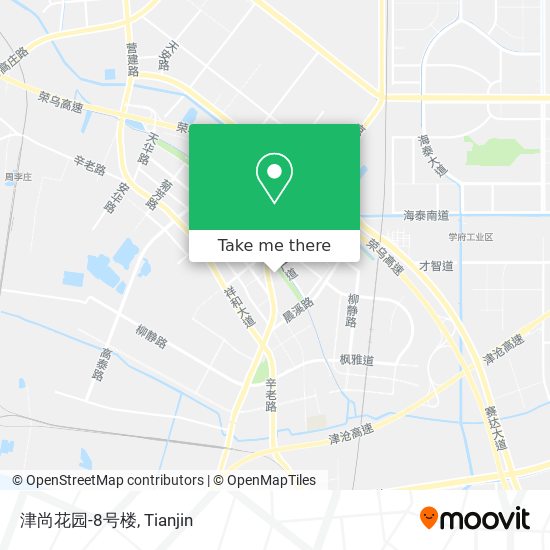 津尚花园-8号楼 map