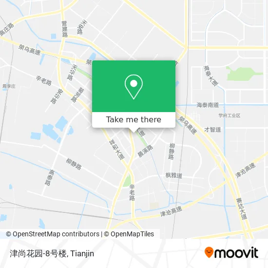 津尚花园-8号楼 map