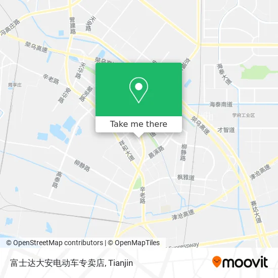 富士达大安电动车专卖店 map