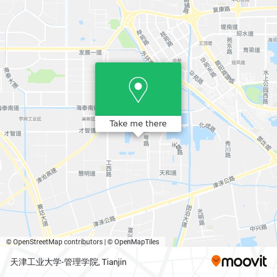 天津工业大学-管理学院 map