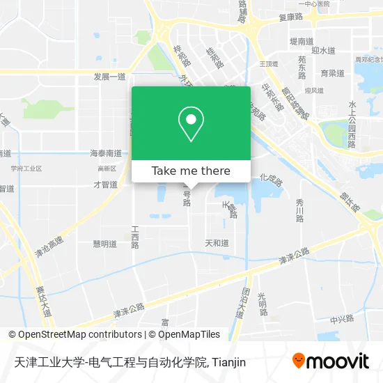 天津工业大学-电气工程与自动化学院 map