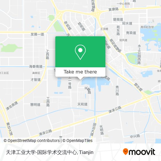 天津工业大学-国际学术交流中心 map