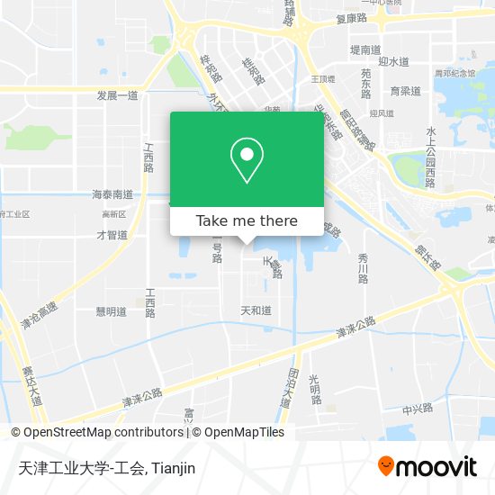 天津工业大学-工会 map