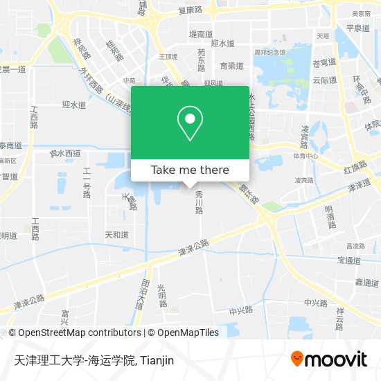 天津理工大学-海运学院 map