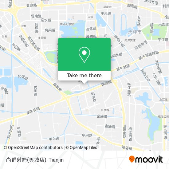 尚群射箭(奥城店) map