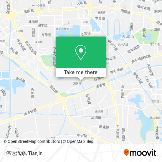 伟达汽修 map