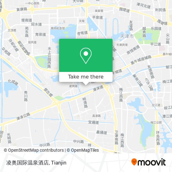 凌奥国际温泉酒店 map