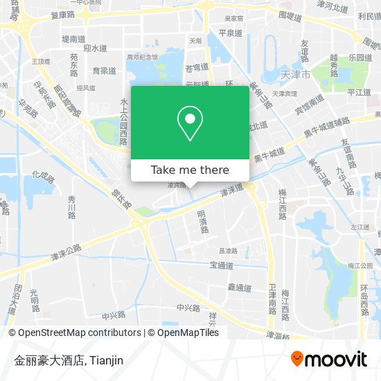 金丽豪大酒店 map
