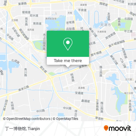 丁一博物馆 map