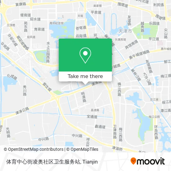 体育中心街凌奥社区卫生服务站 map
