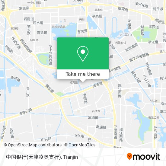 中国银行(天津凌奥支行) map