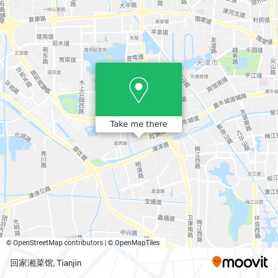 回家湘菜馆 map