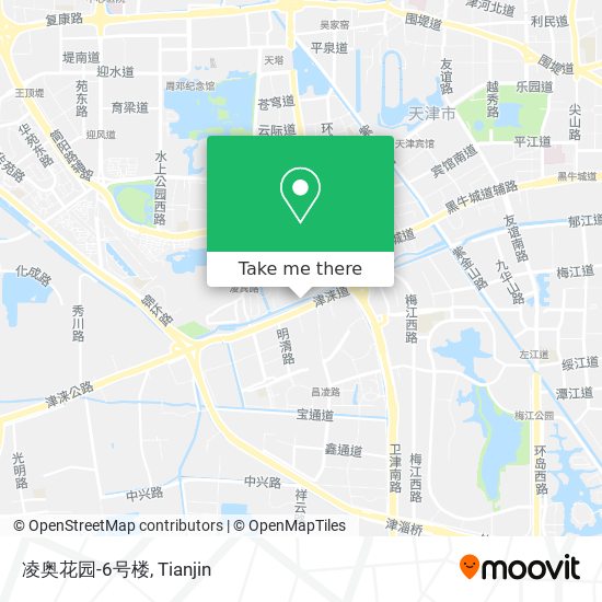 凌奥花园-6号楼 map