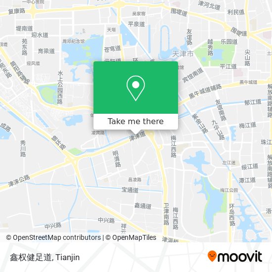 鑫权健足道 map