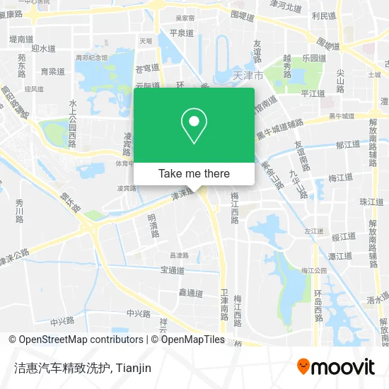 洁惠汽车精致洗护 map