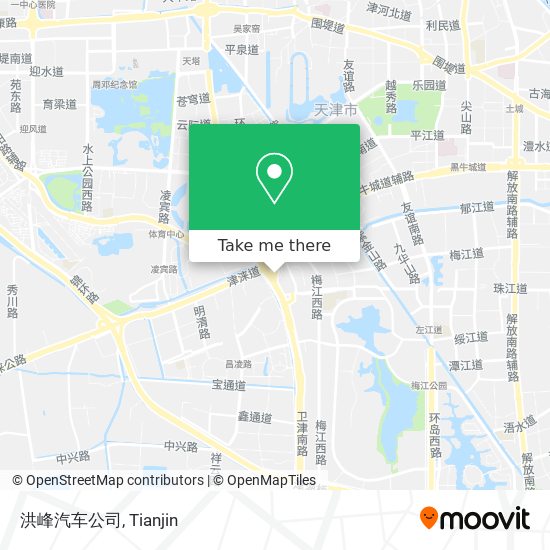 洪峰汽车公司 map
