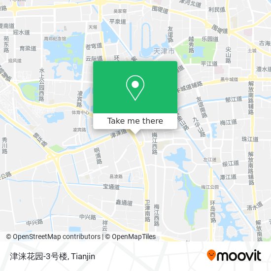 津涞花园-3号楼 map
