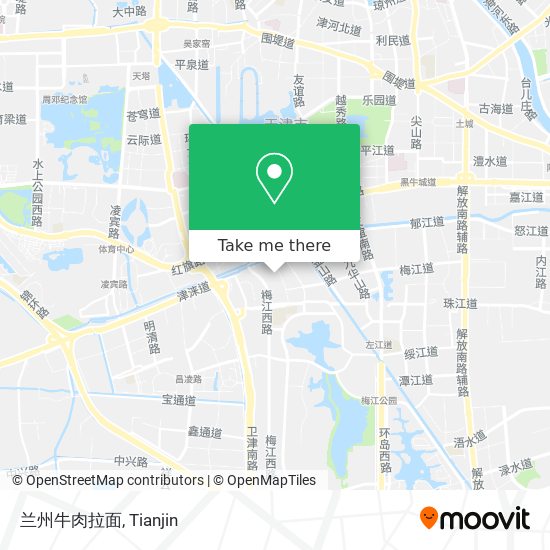 兰州牛肉拉面 map