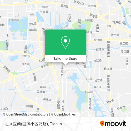 志来医药(国风小区药店) map
