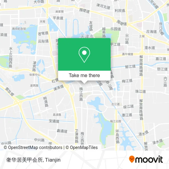 奢华居美甲会所 map