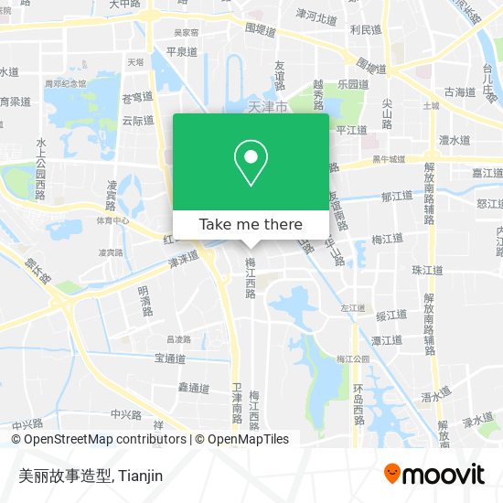 美丽故事造型 map