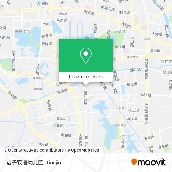 诸子双语幼儿园 map