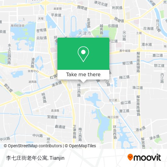 李七庄街老年公寓 map