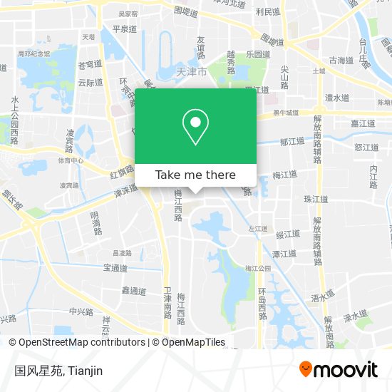 国风星苑 map