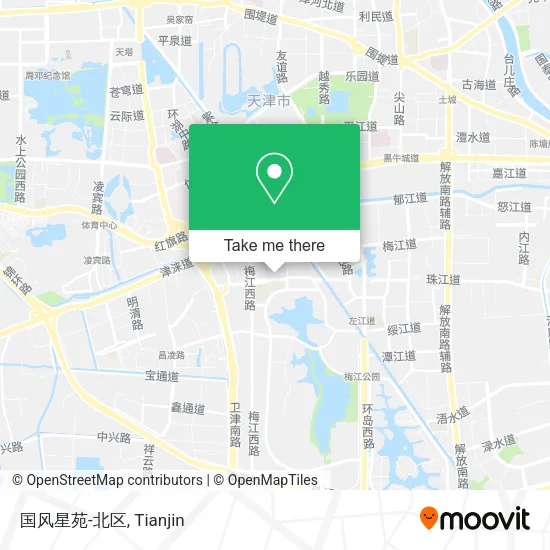 国风星苑-北区 map