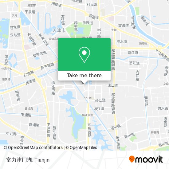 富力津门湖 map
