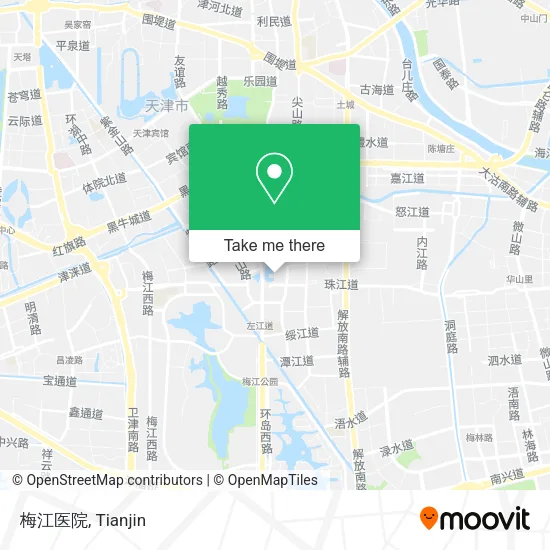 梅江医院 map