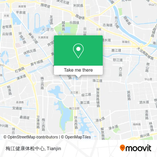 梅江健康体检中心 map