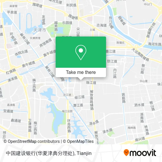 中国建设银行(华夏津典分理处) map