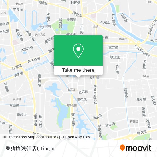 香猪坊(梅江店) map