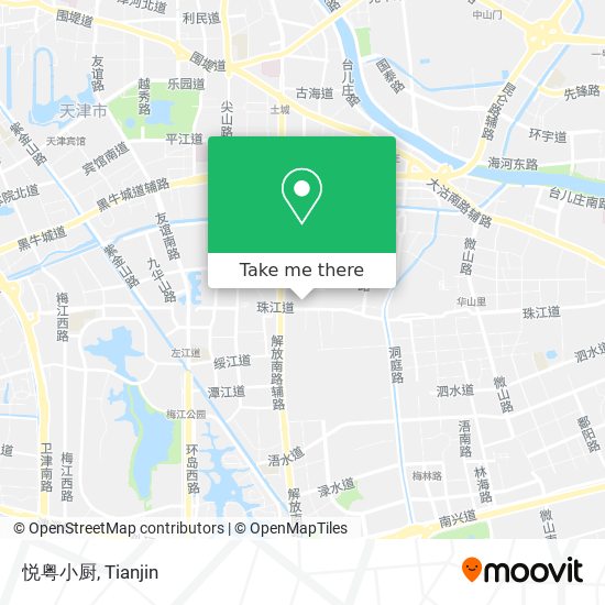 悦粤小厨 map