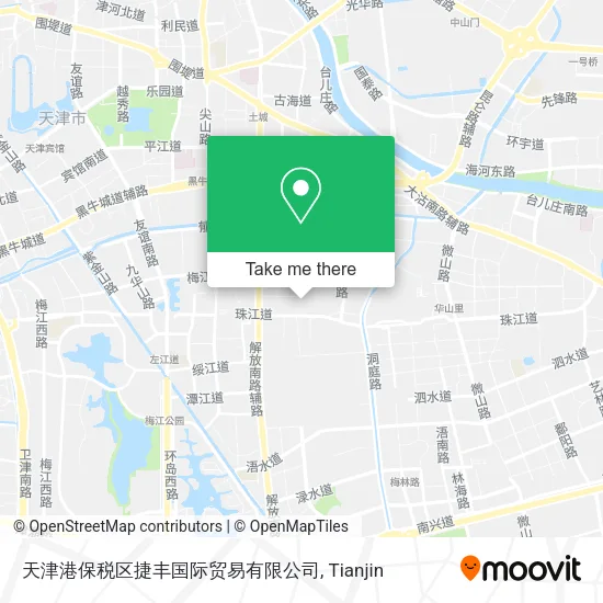 天津港保税区捷丰国际贸易有限公司 map