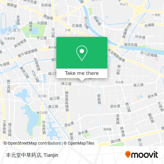 丰元堂中草药店 map